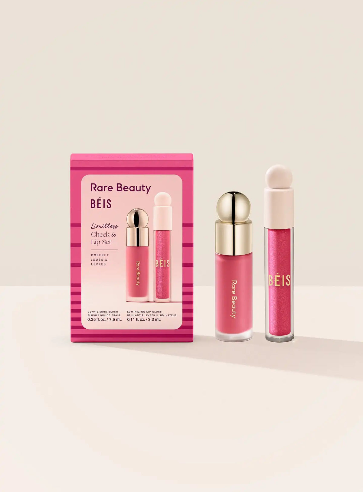 Rare Beauty x BÉIS Lip and Cheek Kit
